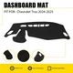 Dashboard Cover Pad Dash Mat For Chevy Trax 2024 2025 Dashmat Black Anti-glare A