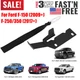 For Ford F-150 F-250 F-350 Rear Seat Quick Latch Release Kit Black Strap
