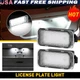 White LED License Assembly Plate Light For 2015 2016 2014 2013 2017 Ford C-Max