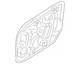 Genuine Volvo Door Panel Carrier 32417505