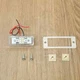 Rear Roll Pan License Light Kit For 1982-2003 Chevrolet S10 PICKUP 82-93 GMC S15