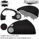 RED STITCHING 2X DASH TRIM + SPEEDO HOOD LEATHER COVER FITS MAZDA RX8 03-12