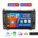 For Mercedes B200 Sprinter Vito Viano W639 W906 Android14 Car Stereo GPS CarPlay