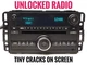 UNLOCKED BUICK Enclave Radio MP3 CD Player AUX Input OEM 25831565 "GM1020 "