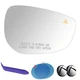 Heated Blind Spot Passenger Side Mirror Glass for Mazda 3 20192026