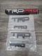 OEM TOYOTA 2016-2021 TACOMA TRD PRO DOOR EMBLEM BADGES 
