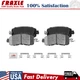 For 2013-2020 Nissan Altima 2014-2017 Nissan Leaf Front Ceramic Brake Pads+Clips