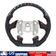 Sports Hydro Dip Carbon Fiber Steering Wheel For Corvette C6 2005- 4 Spoke Model
