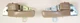 4 pcs Set of Outside Exterior Door Handle for 1996 thru 2000 Toyota RAV4 4-Door
