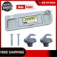 Passenger Side RH Sun Visor With Clip For Honda Civic 2006- 2008 Light Gray