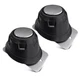 2X Back Door MAGNET Reinforcement Holder Bumper + Cover For Ford Transit 15-25