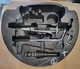 14 15 16 17 MASERATI GHIBLI OEM JACK ASSEMBLY WITH TOOLS FOAM MISSING LUG SOCKET