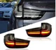 Pair Smoked LED Upgrade Tail Lamp Lights 4PCS for BMW X5 F15 F85 2014-2018