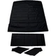 PUI  64AH100A Headliner Kit, Basketweave Black,  1964-65 Chevelle Hardtop