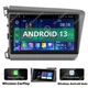 Android 13.0 Car Stereo Radio For Honda Civic 2012-2015 GPS Navi WIFI RDS 32GB