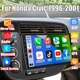 Head Unit for Honda Civic 1996-2001 Car Stereo Radio Android 13 GPS Navi BT 32GB