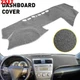2Set Dash-mat Dash Cover Mat Anti-Slip Dashboard Gray Pad For Toyota Camry 2007-