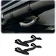 2PCS Adjustable Roll Bar Grab Handles For Jeep Wrangler CJ YJ TJ JK JL 1955-2025