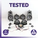 14-18 BMW F15 X5 Top Hi-Fi Harman/Kardon Interior Speaker Tweeter Set OEM