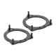 Metra 82-8705 3.5" Door Speaker Adapter Plate For Select Mercedes 2014-2020 Pair