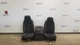 21 CHEVY SILVERADO 2500 FRONT SEAT SET BLACK CLOTH WITH CONSOLE EXTENDED CAB