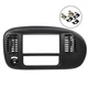 Fits 2000-2003 Ford F150 Center Dash Radio Surround Bezel Trim Black w/ Air Vent