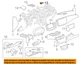 GM OEM 16-20 Envision Instrument Panel Components-Center Bezel 22972335