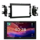JVC Double DIN 6.8" Touchscreen Bluetooth Receiver w/2004-up Ford Install Kit