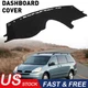 For TOYOTA Sienna XL20 2004-2009 2010 Black Dashboard Pad Carpet Dash Cover Mat