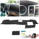 For 2003-2009 04 05 Toyota 4Runner Texture Black Dash Pad Cover W/ Speaker Holes