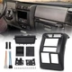 97-02 Jeep Wrangler TJ Double Din Stereo Radio Dash Mounting Bezel Kit