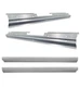 Inner & Outer rocker panels for 2006-2012 Toyota Rav4 New PAIR 4 Pc. Set
