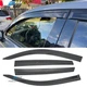 For 23-26 Honda HR-V Smoke Window Visors Acrylic Side Rain Sun Vent Shade 4PCS