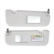 2Pcs Set Driver & Passenger Side Sun Visor Gray For 2012-2015 Hyundai Veloster