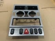 MERCEDES SLK R170 1996 - 2004 ALUMINIUM CENTRE DASHBOARD TRIM A1706802836