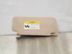 14 2014 MERCEDES E550 207 TYPE CONVERTIBLE SUN VISOR LEFT DRIVER BEIGE 