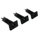 Crown Dark Gray Door Pin Insert Kit for 87-06 Jeep YJ, TJ Wranglers, (Incl. 3 In