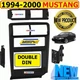 1994-2000 FORD MUSTANG CAR STEREO RADIO DOUBLE DIN INSTALLATION DASH KIT BEZEL
