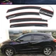 Fit For 16-22 Honda HR-V In-Channel Window Visor Vent Guard Shade 4PCS w/ Mugen