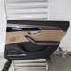 2019 A8 AUDI Passenger Right Side Rear Interior Trim Panel Black Tan Suede OEM 