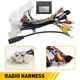 New Car Harness Stereo Cable Wire Radio Power Adapter Support JBL AMP For Toyota