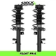 Front Pair Complete Struts for 2013-2017 Ford C-Max 2.0L Energi