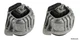 2 x Engine Mount Hydro For BMW X1 E84 2009-2015 ZPS/BM/060A