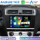 For 15-18 Subaru Legacy Outback Carplay Android 14 Car Stereo GPS Navi BT WIFI