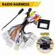For Toyota Car Stereo Radio Power Harness Cable Wire Adapter Support JBL AMP USA