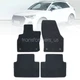 For 2019 2020 2021 2023 2024 2025 Audi Q3 Front & Rear Floor Mats Carpet Black