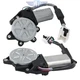 Left + Right Power Window Regulator Motors Front For Infiniti G35 Nissan 350Z