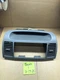 02-06 Oem Toyota Camry Front Center Dash Radio Bezel Air Vent Trim Clock Brown