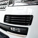 Glossy Black Front Bumper Grille Trim Cover For LR Range Rover Vogue 2013-2017