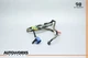 04-08 Jaguar S-Type X204 Left Driver Side Door Wiring Harness 4R8T14B121BC OEM